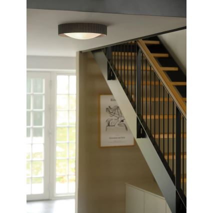 Nordlux - Luminária de teto CORATO 3xE14/15W/230V Ø 42 cm cinza