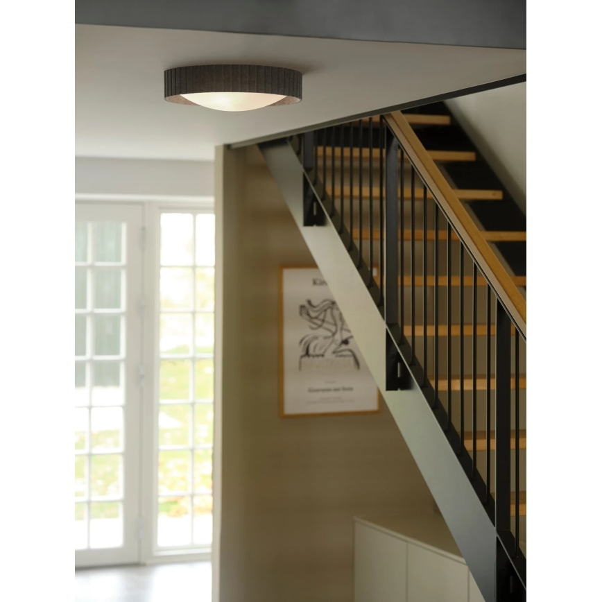 Nordlux - Luminária de teto CORATO 3xE14/15W/230V Ø 42 cm cinza