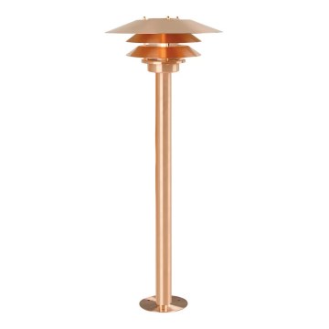Nordlux - Luminária exterior VENO 1xE27/60W/230V IP54 cobre