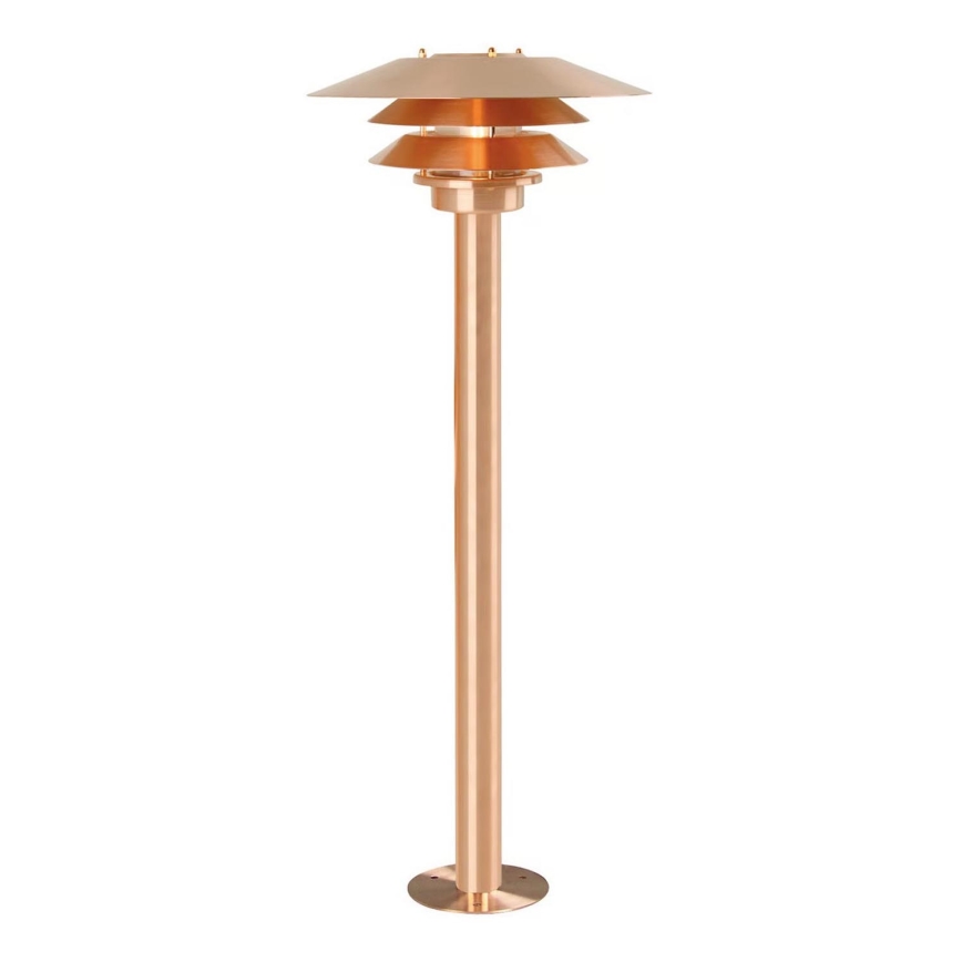 Nordlux - Luminária exterior VENO 1xE27/60W/230V IP54 cobre