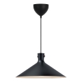 Nordlux - Luminária pendente com cabo DORINA 1xE27/60W/230V preta