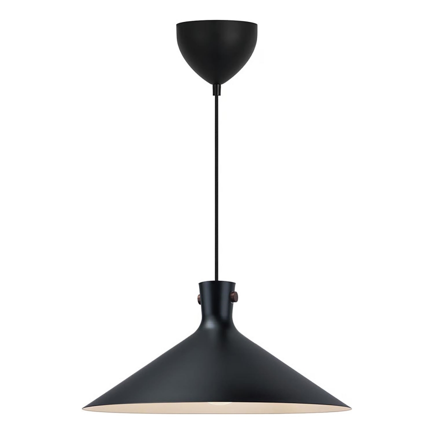 Nordlux - Luminária pendente com cabo DORINA 1xE27/60W/230V preta