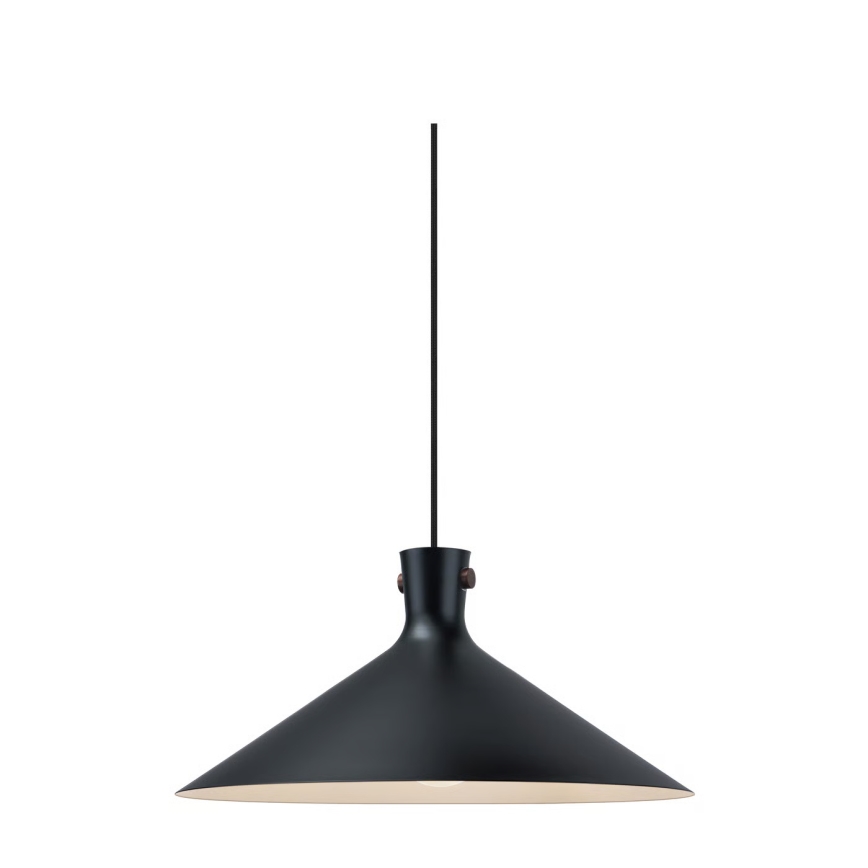 Nordlux - Luminária pendente com cabo DORINA 1xE27/60W/230V preta