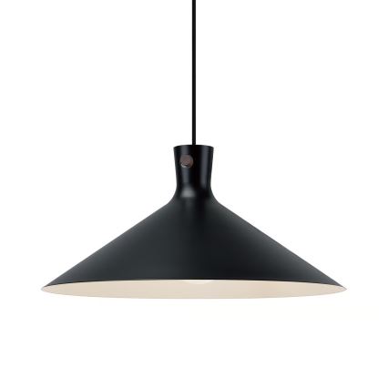 Nordlux - Luminária pendente com cabo DORINA 1xE27/60W/230V preta