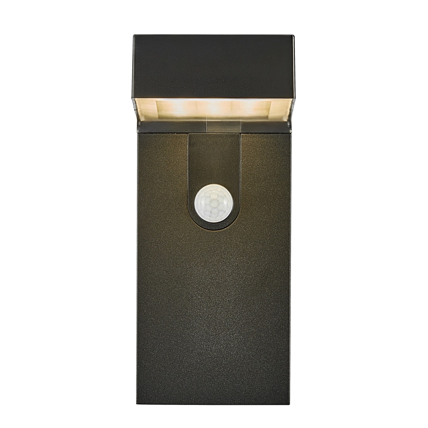 Nordlux - Luminária de parede solar LED com sensor ALYA LED/5W/3,7V IP44 2200 mAh