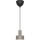 Nordlux - Lustre MATIS 1xE27/40W/230V castanho