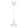 Nordlux - Lustre para MATIS 1xE27/40W/230V branco