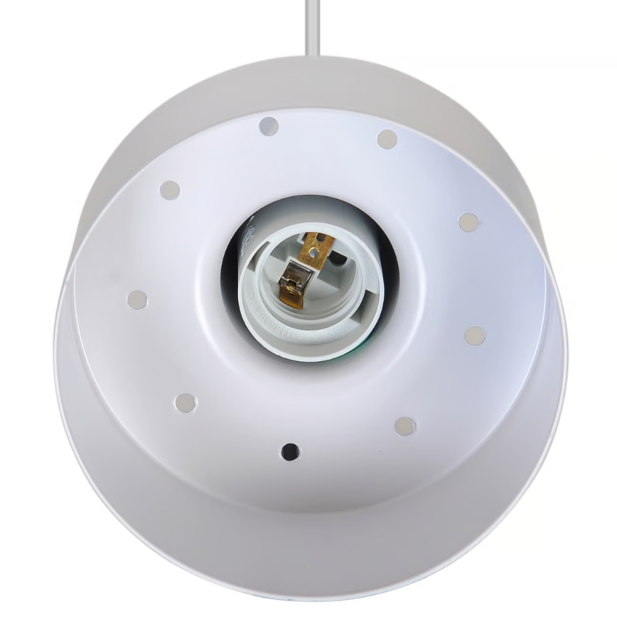 Nordlux - Lustre para MATIS 1xE27/40W/230V branco