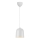 Nordlux - Lustre suspenso com cabo ANGLE 1xE27/25W/230V branco
