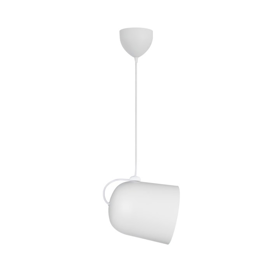Nordlux - Lustre suspenso com cabo ANGLE 1xE27/25W/230V branco