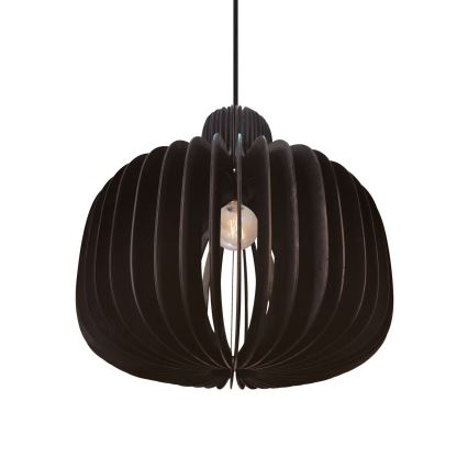Nordlux - Lustre suspenso com cabo HAZO 1xE27/60W/230V preto