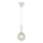 Nordlux - Lustre suspenso em cabo CHISELL 1xE14/25W/230V