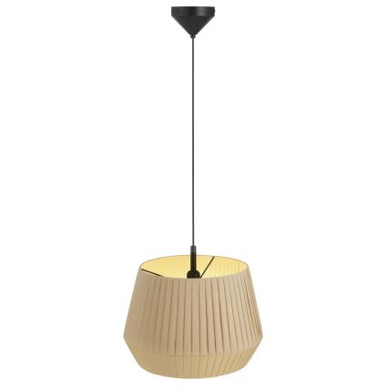 Nordlux - Lustre suspenso em cabo DICTE 1xE27/60W/230V Ø 40 cm bege