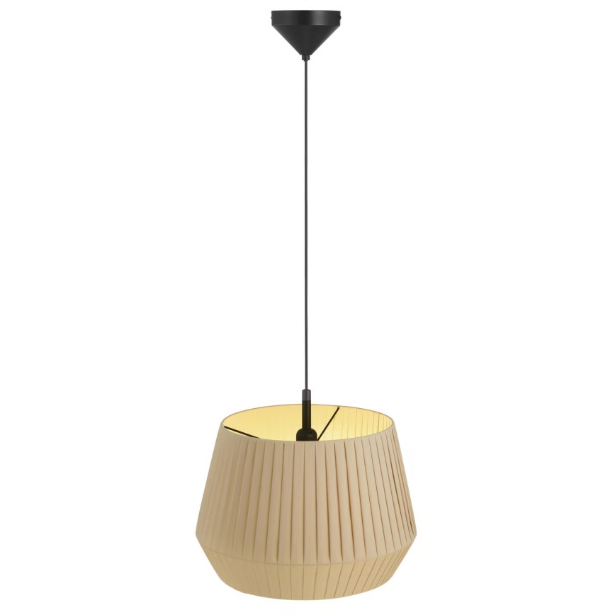 Nordlux - Lustre suspenso em cabo DICTE 1xE27/60W/230V Ø 40 cm bege