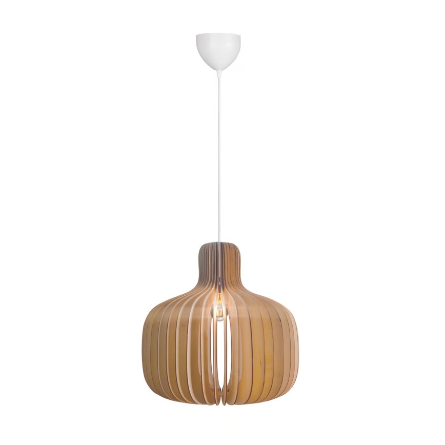 Nordlux - Lustre suspenso por cabo HAZO 1xE27/60W/230V, bege