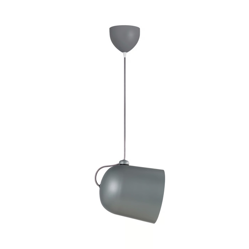Nordlux - Pendente em cabo ANGLE 1xE27/25W/230V cinzento