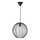 Nordlux - Pendente em cabo BERONI 1xE27/60W/230V preto