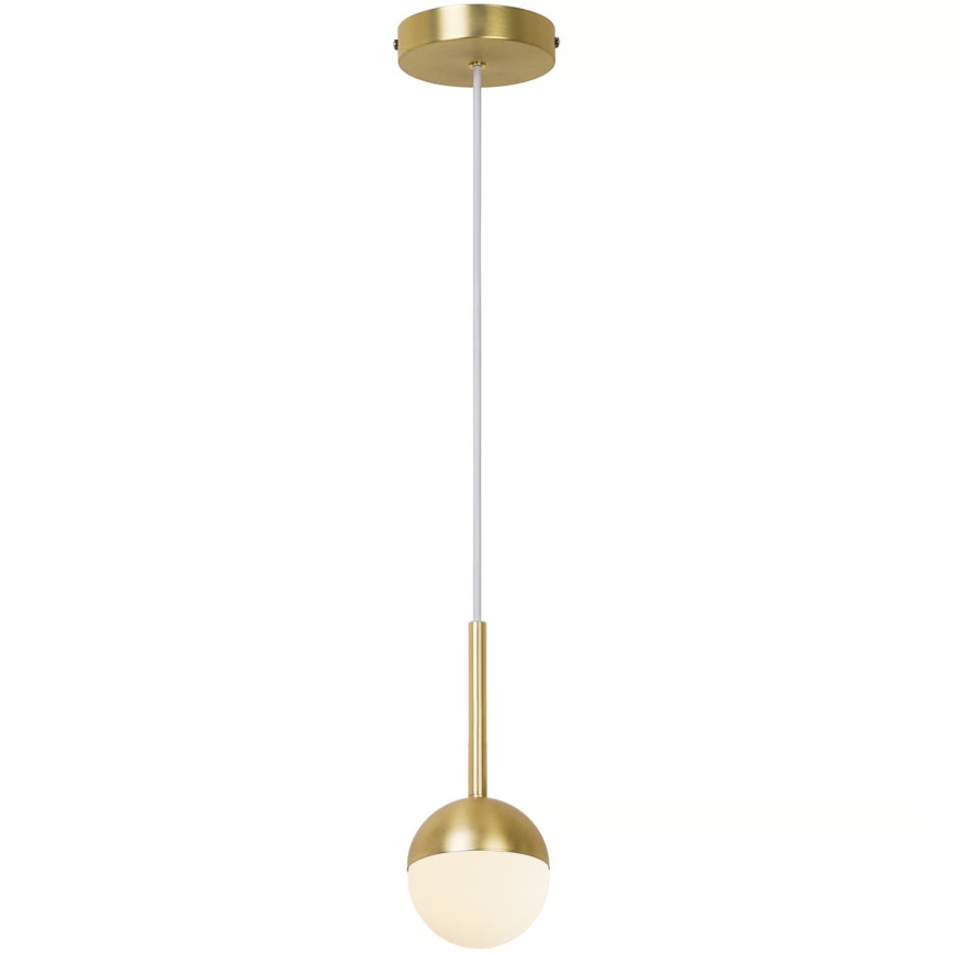 Nordlux - Pendente em cabo CONTINA 1xG9/5W/230V latão
