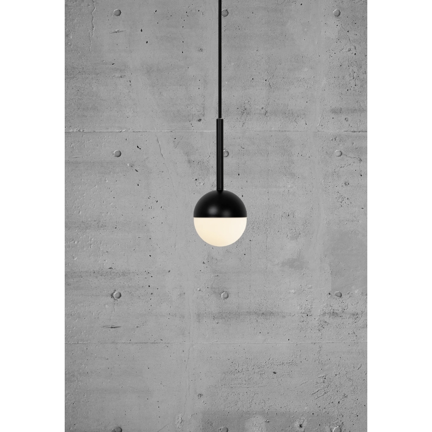 Nordlux - Pendente em cabo CONTINA 1xG9/5W/230V preto