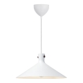 Nordlux - Pendente em cabo DORINA 1xE27/60W/230V branco