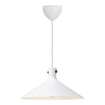 Nordlux - Pendente em cabo DORINA 1xE27/60W/230V branco