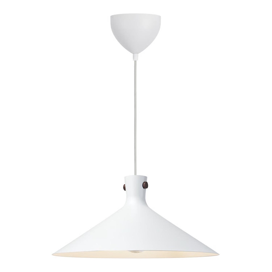 Nordlux - Pendente em cabo DORINA 1xE27/60W/230V branco