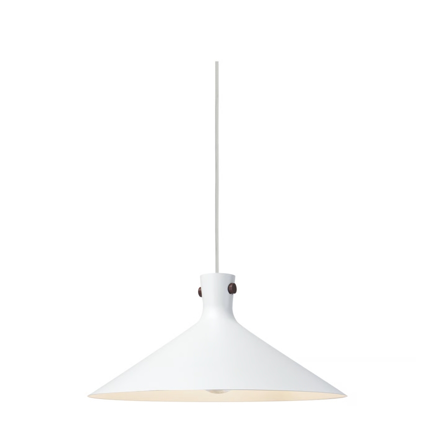 Nordlux - Pendente em cabo DORINA 1xE27/60W/230V branco