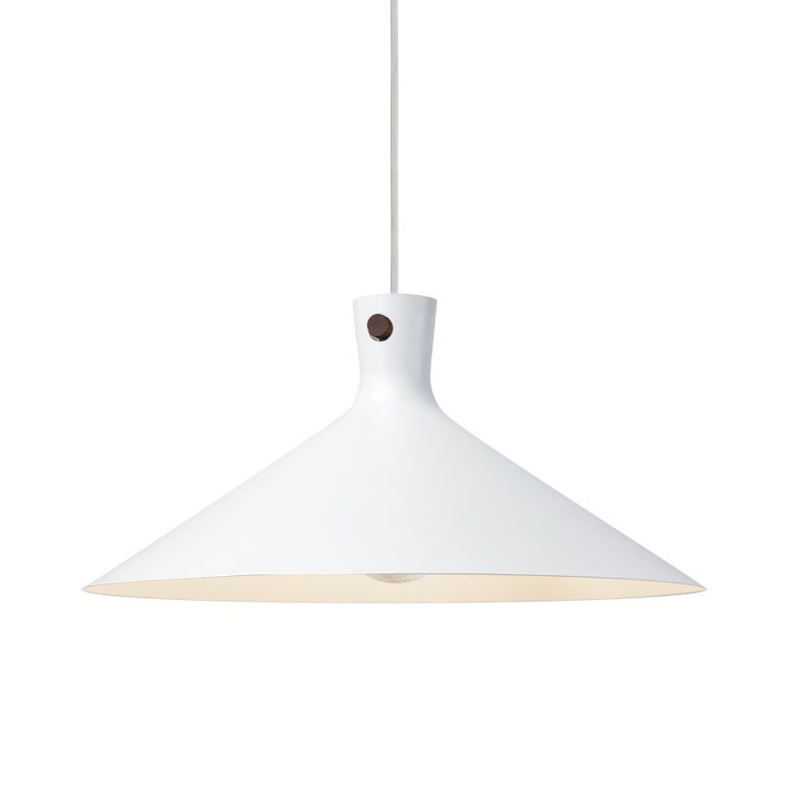 Nordlux - Pendente em cabo DORINA 1xE27/60W/230V branco