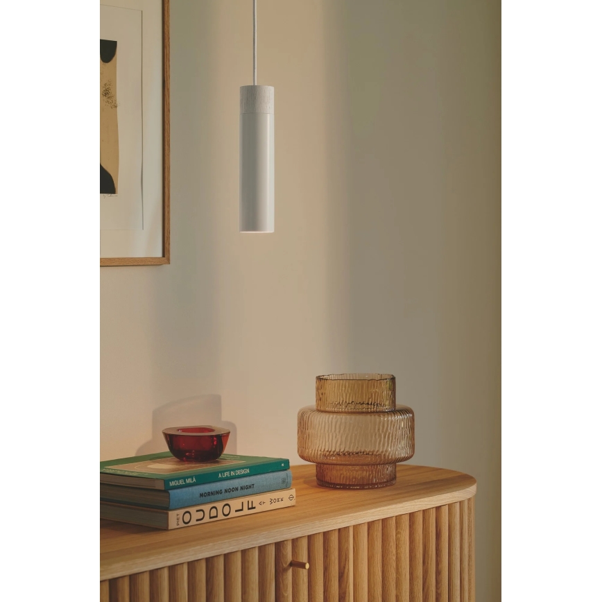 Nordlux - Pendente em cabo TILO 1xGU10/15W/230V branco