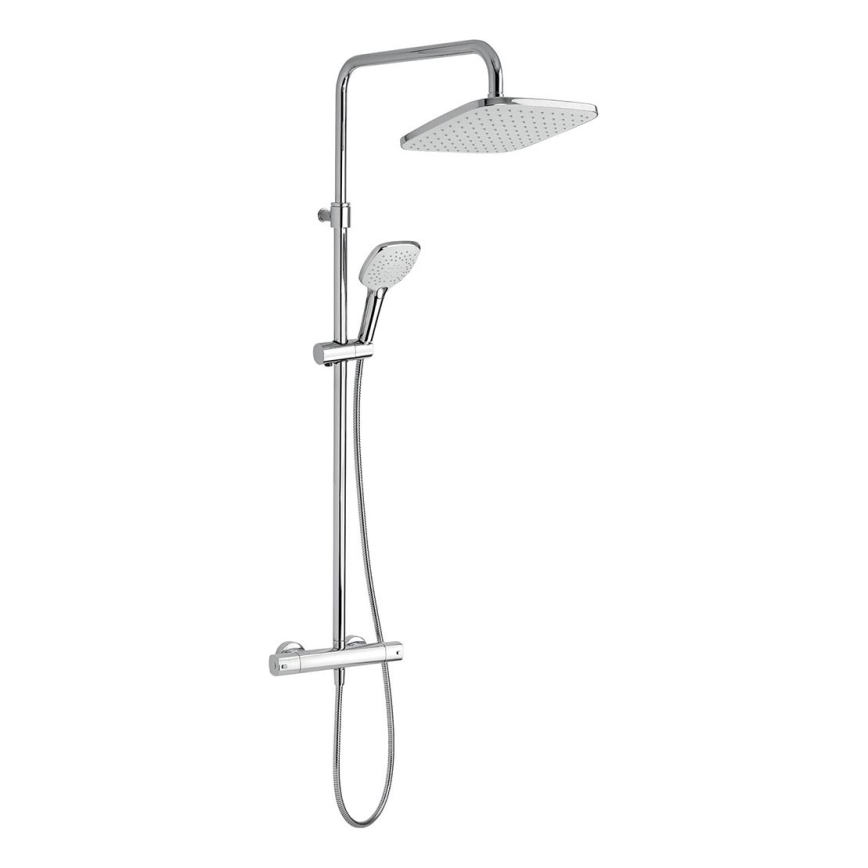 Novaservis - Conjunto de duche com torneira termostática METALIA ECO cromado brilhante