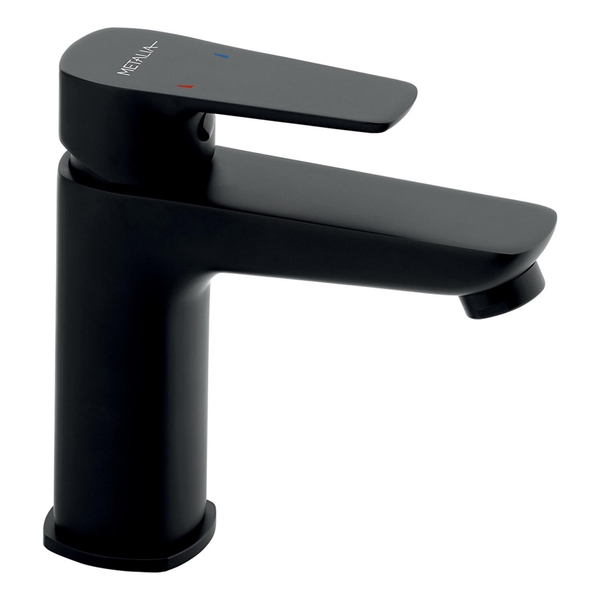 Novaservis - Torneira do lavatório METALIA ECO 15,2 cm mate preto
