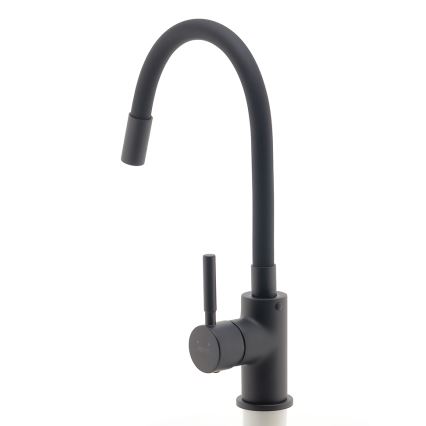 Novaservis - Torneira para lava-loiça com braço flexível mate preto