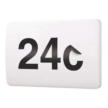 Número de casa LED com sensor NUMOS LED/7W/230V IP65