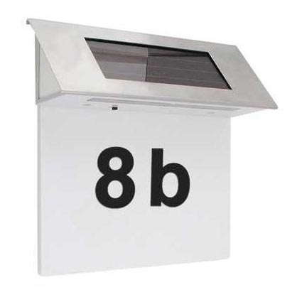 Número para casa solar LED 600 mAh
