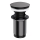 OMNIRES A706AT - Válvula de drenagem CLICK-CLACK diâmetro 6,6 cm escovado antracite