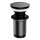 OMNIRES A706GR - Válvula de drenagem CLICK-CLACK diâmetro 6,6 cm escovado grafite