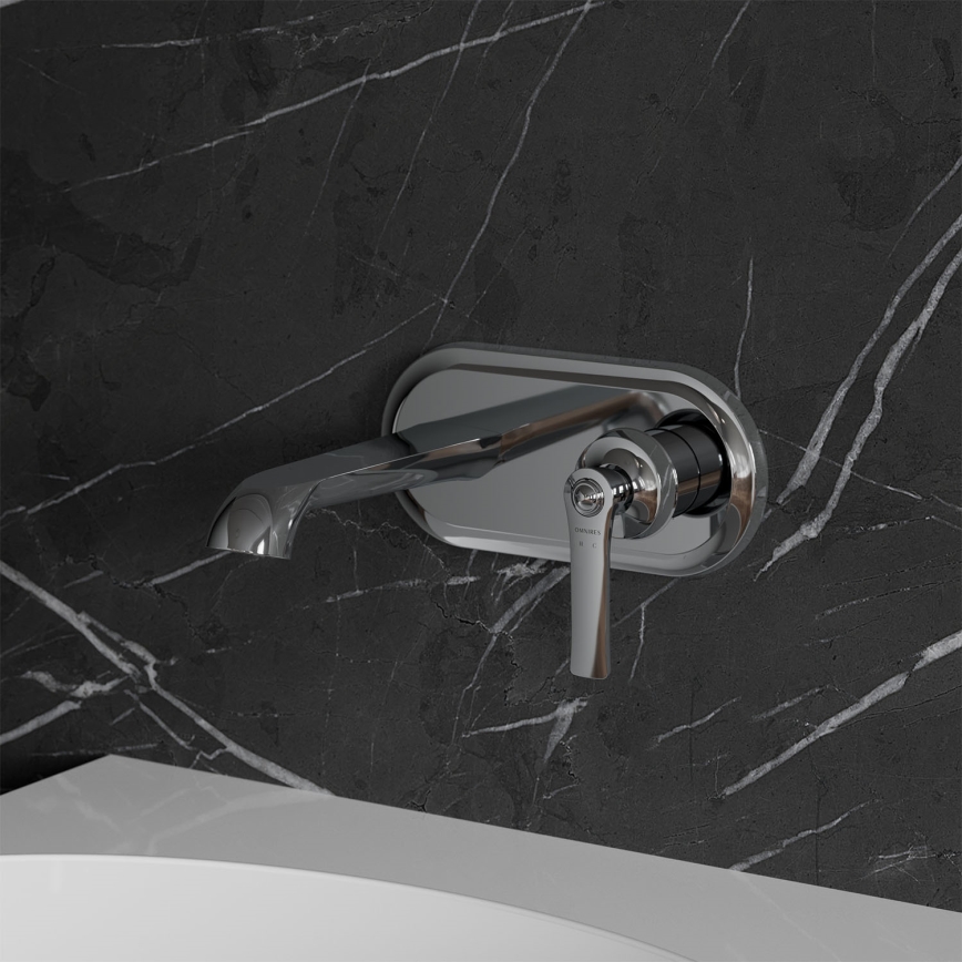 OMNIRES AM5215CR - Misturador de lavatório para instalação embutida ARMANCE cromo brilhante