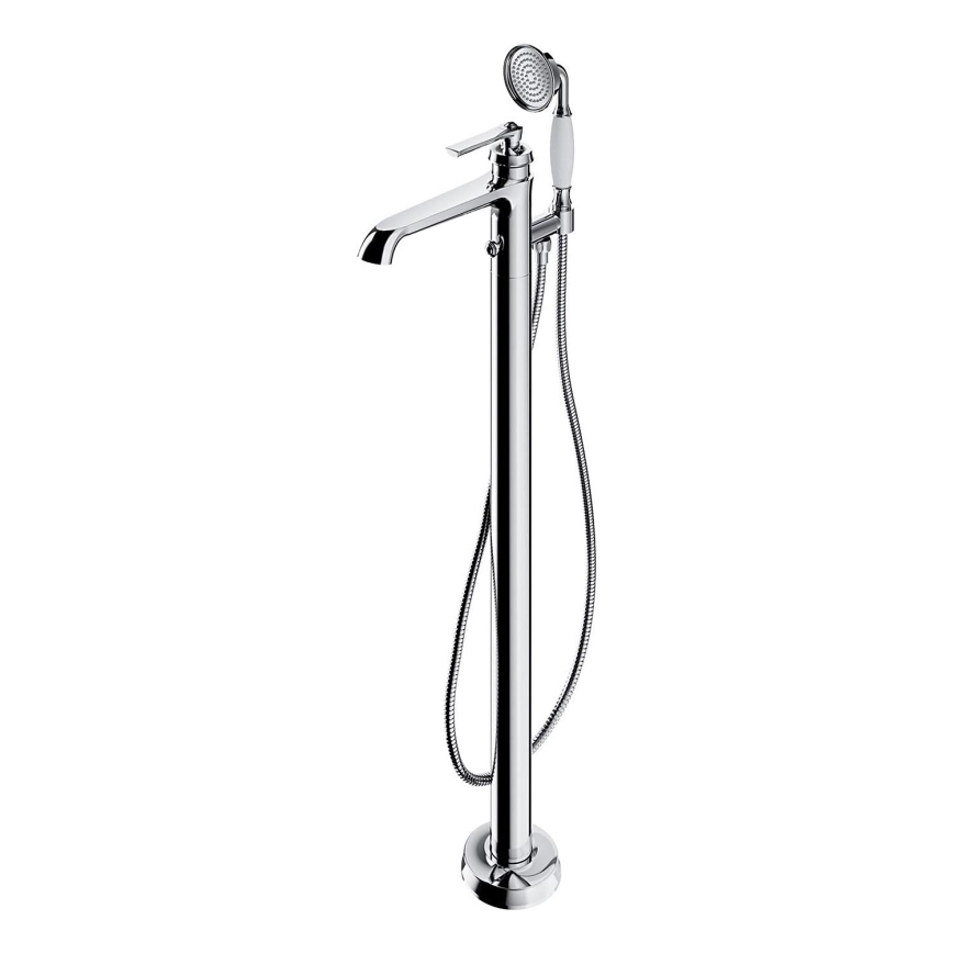 OMNIRES AM5233CR - Conjunto para banheira independente com torneira ARMANCE cromado brilhante