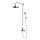 OMNIRES AM5244/6CR - Conjunto de chuveiro com torneira termostática ARMANCE cromado brilhante