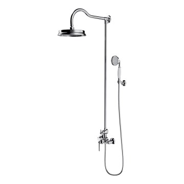 OMNIRES AM5244CR - Conjunto de chuveiro com torneira ARMANCE cromado brilhante