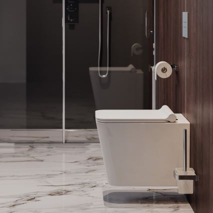 OMNIRES BOSTONMWBP - Sanita suspensa com assent SoftClose BOSTON cerâmica/branco brilhante