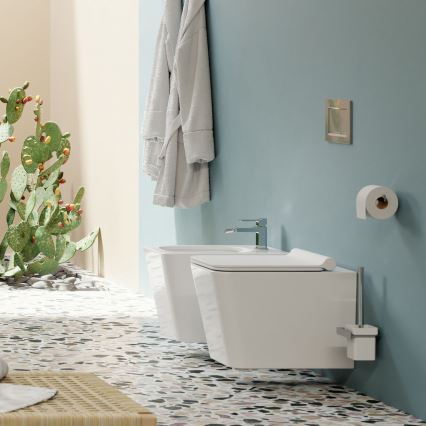 OMNIRES BOSTONMWBP - Sanita suspensa com assent SoftClose BOSTON cerâmica/branco brilhante