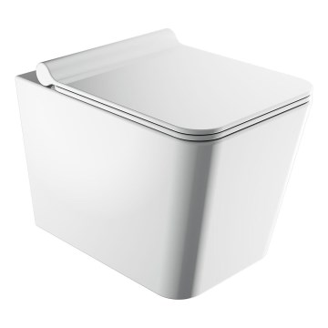 OMNIRES BOSTONMWBP - Sanita suspensa com assent SoftClose BOSTON cerâmica/branco brilhante