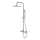 OMNIRES CT8044CR - Conjunto de chuveiro com torneira termostática CONTOUR cromado brilhante