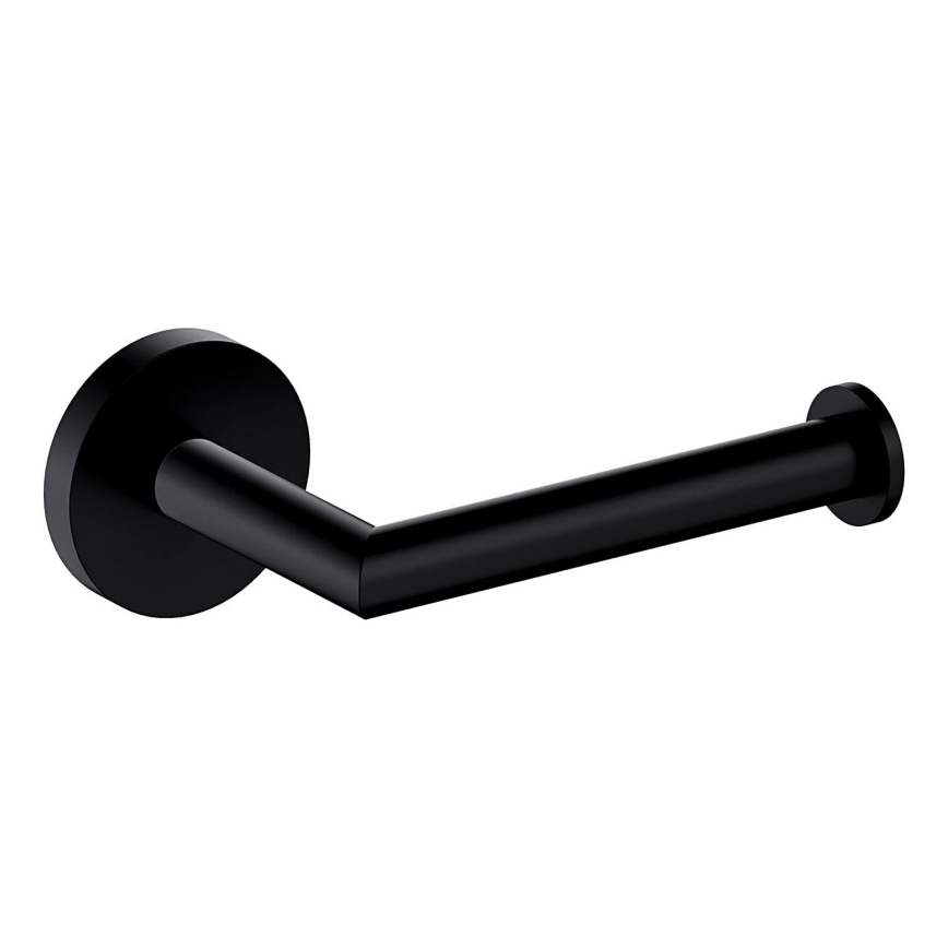 OMNIRES MP60510BL - Suporte de papel higiénico MODERN PROJECT mate preto