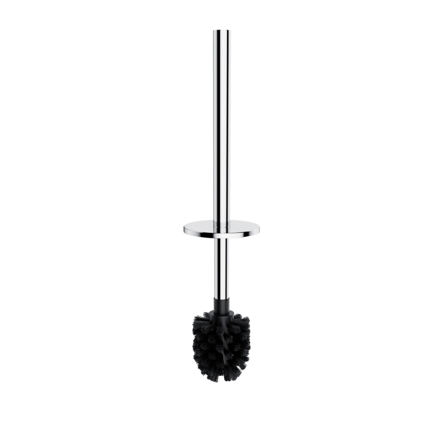 OMNIRES MP60810CR - Suporte para papel higiénico com piaçaba MODERN PROJECT cromado brilhante