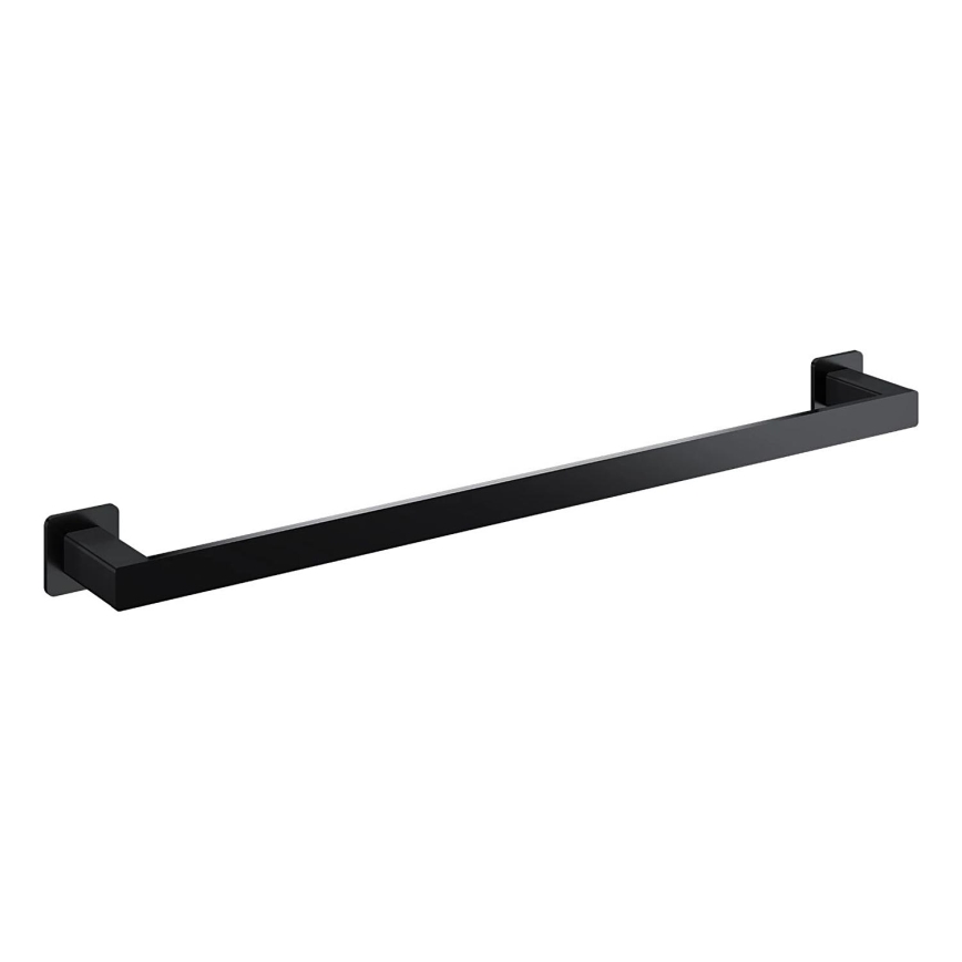 OMNIRES NL80216BL - Suporte de parede para toalha NELSON 62 cm mate preto