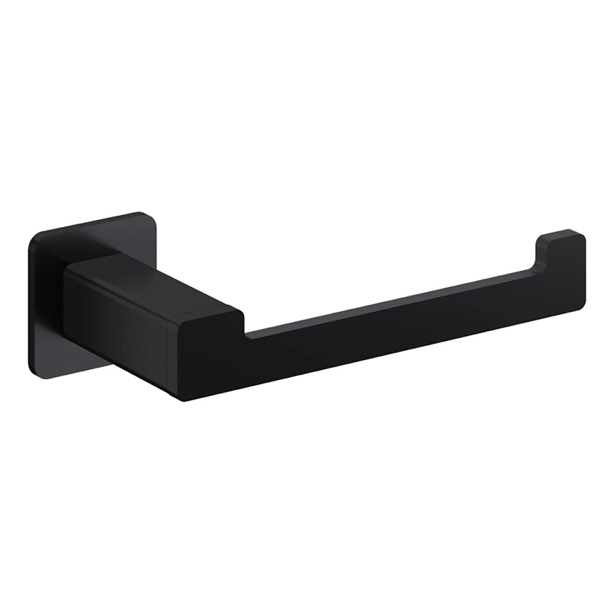 OMNIRES NL80510BL - Suporte de papel higiénico NELSON mate preto