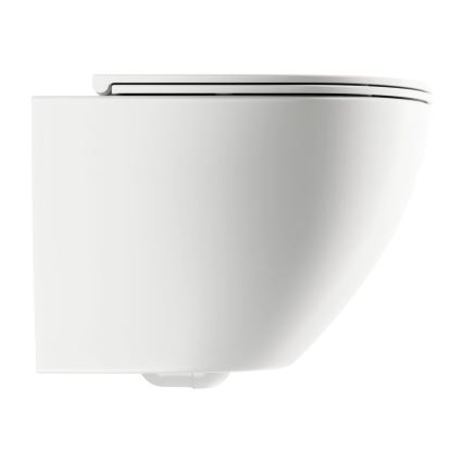 OMNIRES OTTAWAMWBM - Sanita suspensa com assento SoftClose OTTAWA cerâmica/branco mate