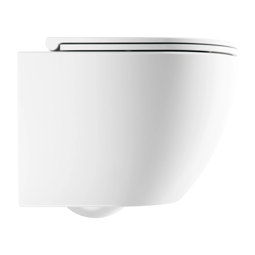 OMNIRES OTTAWASPXMWBM - Sanita suspensa com assento SoftClose OTTAWA cerâmica/branco mate